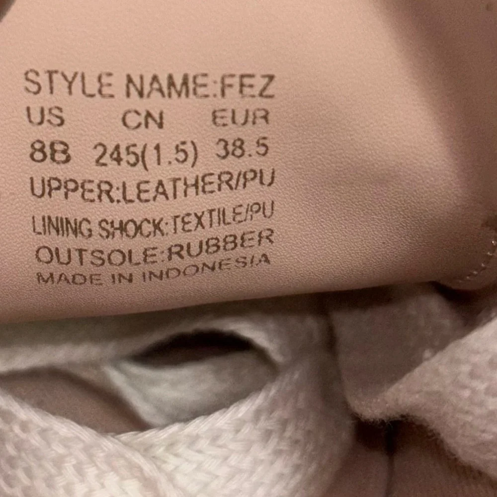kate spade Fez White Sneakers with Black Heart Accent